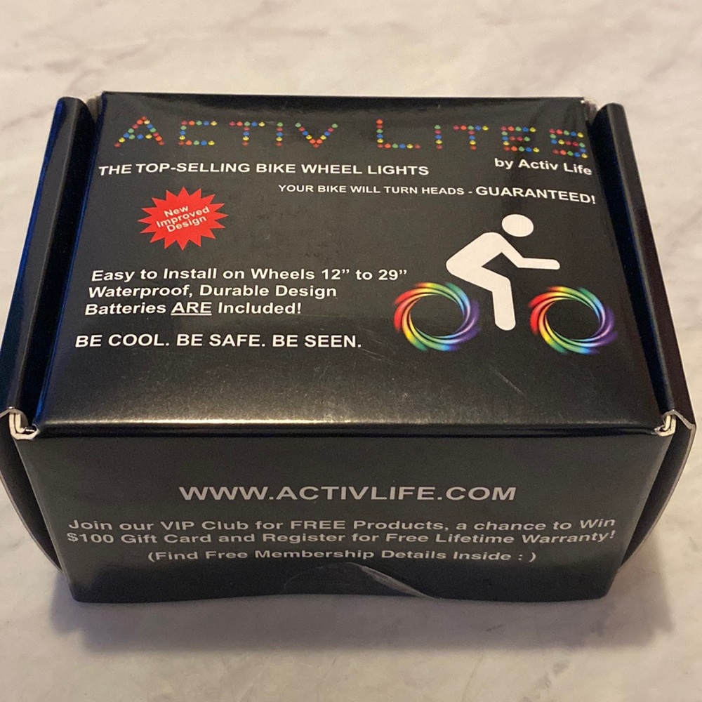 *3 for $15* Activ Lites Bicycle Wheel Lights